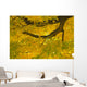 yellow and green leaves on a tree branch Wall Mural