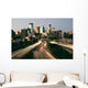 Minneapolis Skyline in Morning Wall Decal