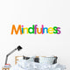 Lettering Mindfulness Word Wall Decal
