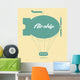 Vintage Fairy Airship Vector Wall Mural