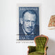 John Steinbeck Wall Mural