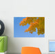 Yellow and Orange Leaves Wall Mural
