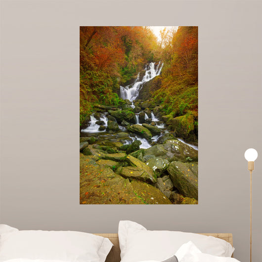 Torc Waterfall Autumn Killarney Wall Mural