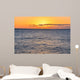 Sea Tropical Sunset Wall Mural