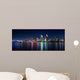 San Diego Night Skyline Wall Mural