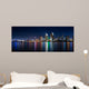 San Diego Night Skyline Wall Mural