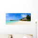 Panorama of tropical beach Wall Mural