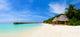 Panorama of tropical beach Wall Mural