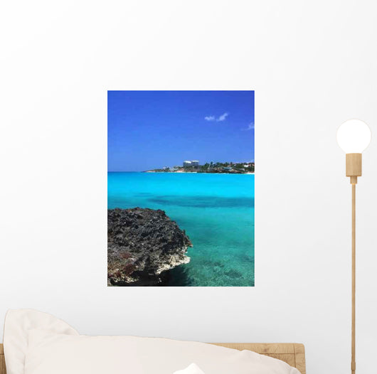 Turquoise Water Caribbean Wall Mural