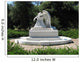 Statue of a Weeping Angel Wall Mural