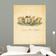 Happy New Year 2017 background with a gift box. Vector. Wall Mural