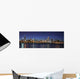 Chicago skyline at night Wall Mural