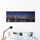 Chicago skyline at night Wall Mural