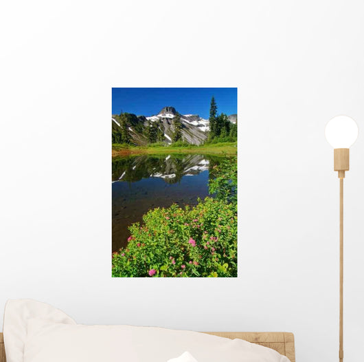 Peak Reflections Wall Decal Design 2