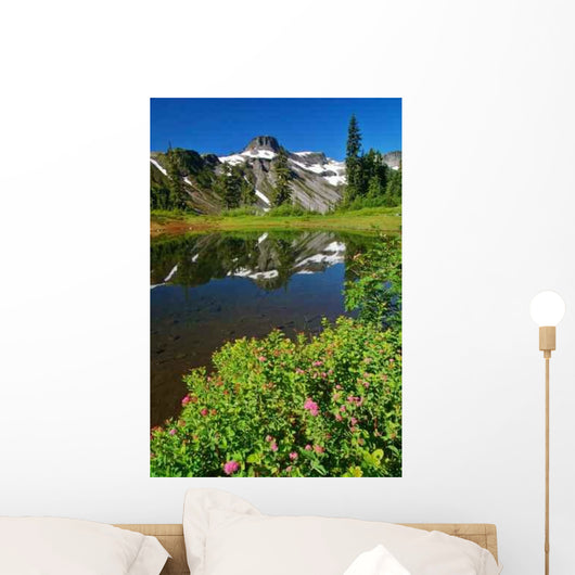 Peak Reflections Wall Decal Design 2