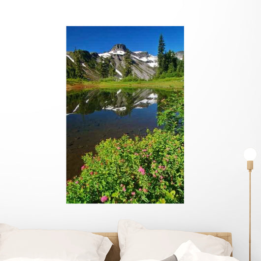 Peak Reflections Wall Decal Design 2