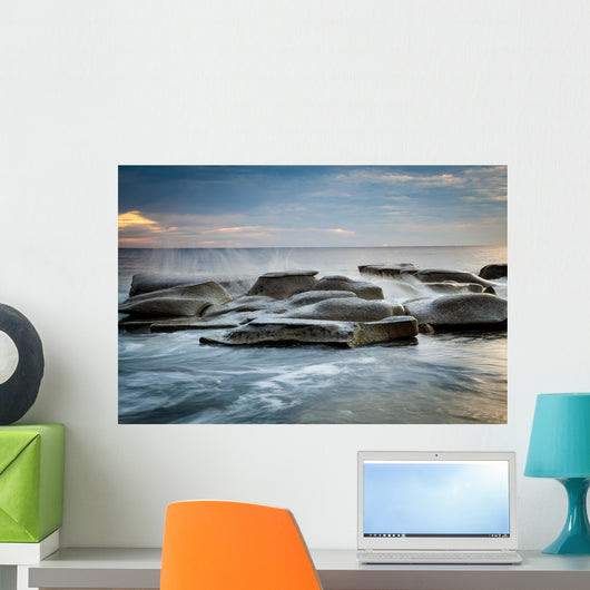 Australian Seascape Wall Decal Design 3