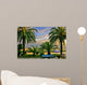 Palms and Coast Wall Mural