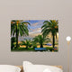 Palms and Coast Wall Mural