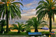 Palms and Coast Wall Mural