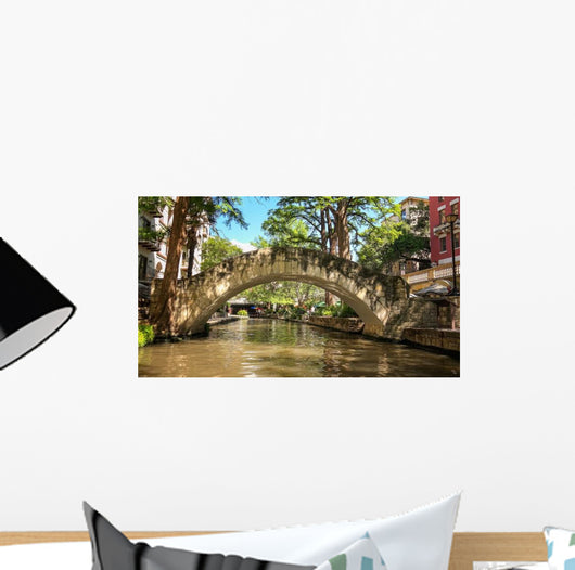 Bridge San Antonio River Wall Decal