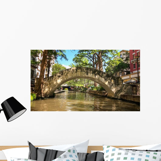 Bridge San Antonio River Wall Decal