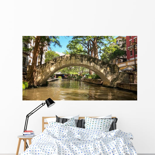 Bridge San Antonio River Wall Decal