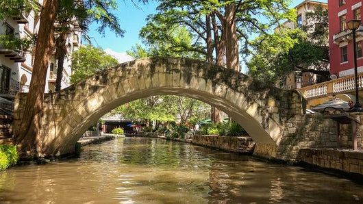 Bridge San Antonio River Wall Decal