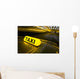 Fast taxi Wall Mural