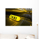 Fast taxi Wall Mural