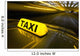 Fast taxi Wall Mural