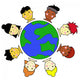 Multicultural Kids United Earth Wall Decal