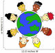 Multicultural Kids United Earth Wall Decal