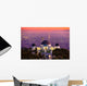 Observatory Sunset Wall Decal