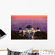 Observatory Sunset Wall Decal