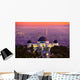 Observatory Sunset Wall Decal