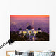 Observatory Sunset Wall Decal