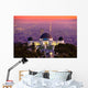 Observatory Sunset Wall Decal