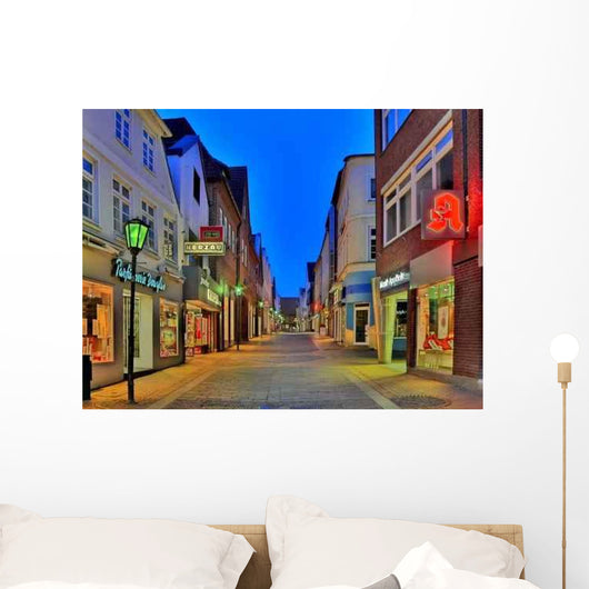 Rendsburg Evening Wall Mural