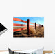Western Fence 1 Wall Mural