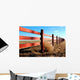 Western Fence 1 Wall Mural