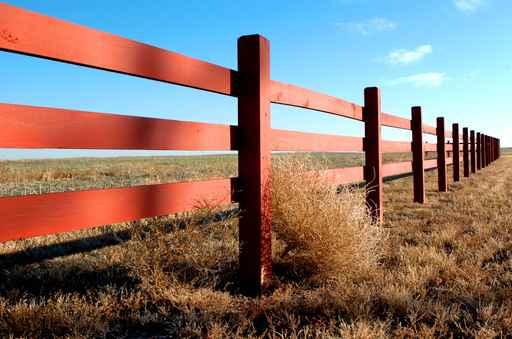 Western Fence 1 Wall Mural