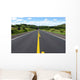 Highway through Trees Wall Mural