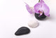 Stones and orchid Wall Decal
