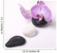 Stones and orchid Wall Decal