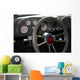 steering wheel hot rod Wall Mural