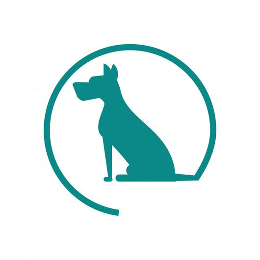 Dog Silhouette Icon Pet Wall Decal Design 1