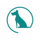 Dog Silhouette Icon Pet Wall Decal Design 1
