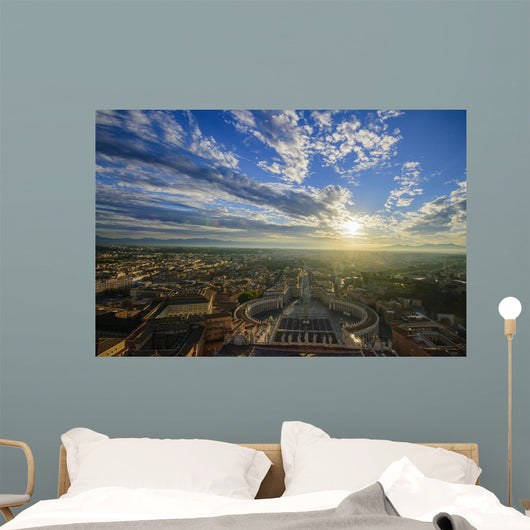 Rome and Vatican Morning Wall Mural