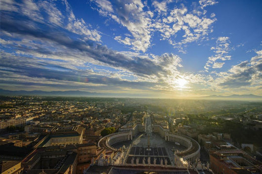Rome and Vatican Morning Wall Mural